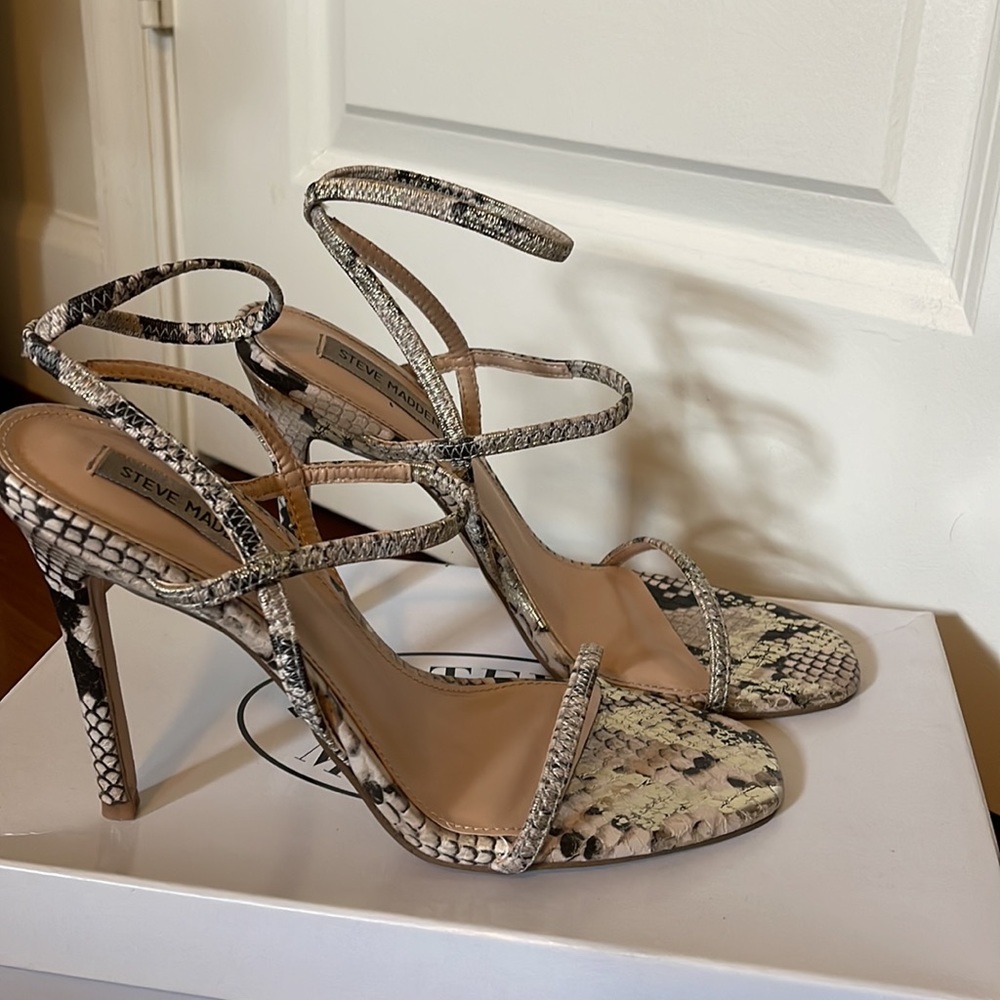 Steve Madden Snake Stiletto Heel